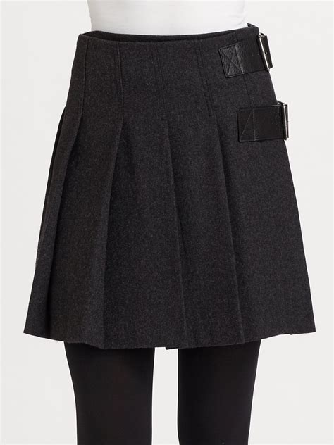 burberry brit pleated wool skirt|burberry pleated girls skirts.